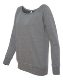BELLA + CANVAS - Women’s Sponge Fleece Wide Neck Sweatshirt - 7501
