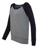 BELLA + CANVAS - Women’s Sponge Fleece Wide Neck Sweatshirt - 7501