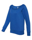 BELLA + CANVAS - Women’s Sponge Fleece Wide Neck Sweatshirt - 7501