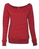 BELLA + CANVAS - Women’s Sponge Fleece Wide Neck Sweatshirt - 7501