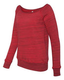 BELLA + CANVAS - Women’s Sponge Fleece Wide Neck Sweatshirt - 7501