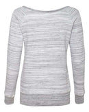 BELLA + CANVAS - Women’s Sponge Fleece Wide Neck Sweatshirt - 7501