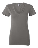 BELLA + CANVAS - Women’s Jersey Deep V-Neck Tee - 6035