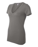 BELLA + CANVAS - Women’s Jersey Deep V-Neck Tee - 6035