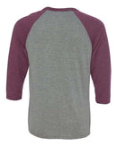 BELLA + CANVAS - Unisex Three-Quarter Sleeve Baseball Tee - 3200