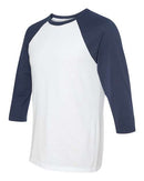 BELLA + CANVAS - Unisex Three-Quarter Sleeve Baseball Tee - 3200 (More Color)