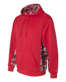 Badger - Digital Camo Colorblock Performance Fleece Hooded Sweatshirt - 1464