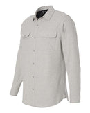 Burnside - Long Sleeve Solid Flannel Shirt - 8200