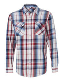 Burnside - Long Sleeve Plaid Shirt - 8202