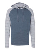 Burnside - Yarn-Dyed Raglan Hooded Pullover - 8127