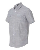 Burnside - Textured Solid Short Sleeve Shirt - 9247