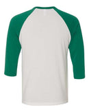BELLA + CANVAS - Unisex Three-Quarter Sleeve Baseball Tee - 3200 (More Color)