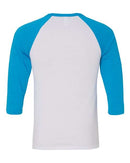 BELLA + CANVAS - Unisex Three-Quarter Sleeve Baseball Tee - 3200 (More Color)