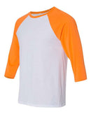 BELLA + CANVAS - Unisex Three-Quarter Sleeve Baseball Tee - 3200 (More Color)