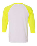 BELLA + CANVAS - Unisex Three-Quarter Sleeve Baseball Tee - 3200 (More Color)