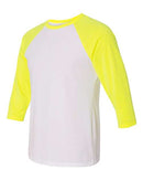 BELLA + CANVAS - Unisex Three-Quarter Sleeve Baseball Tee - 3200 (More Color)