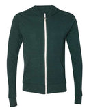 BELLA + CANVAS - Unisex Triblend Lightweight Full-Zip Hooded Long Sleeve Tee - 3939