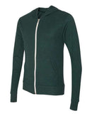 BELLA + CANVAS - Unisex Triblend Lightweight Full-Zip Hooded Long Sleeve Tee - 3939