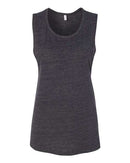 BELLA + CANVAS - Women's Flowy Scoop Muscle Tank - 8803