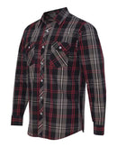Burnside - Long Sleeve Plaid Shirt - 8202