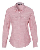 Burnside - Women's Textured Solid Long Sleeve Shirt - 5247