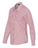 Burnside - Women's Textured Solid Long Sleeve Shirt - 5247