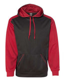 Badger - Pro Heather Colorblocked Hooded Sweatshirt - 1468