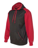 Badger - Pro Heather Colorblocked Hooded Sweatshirt - 1468