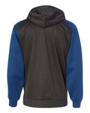 Badger - Pro Heather Colorblocked Hooded Sweatshirt - 1468