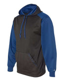 Badger - Pro Heather Colorblocked Hooded Sweatshirt - 1468