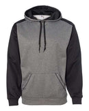 Badger - Pro Heather Colorblocked Hooded Sweatshirt - 1468