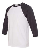 BELLA + CANVAS - Unisex Three-Quarter Sleeve Baseball Tee - 3200 (More Color)