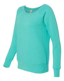 BELLA + CANVAS - Women’s Sponge Fleece Wide Neck Sweatshirt - 7501