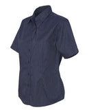 FeatherLite - Women's Short Sleeve Stain-Resistant Tapered Twill Shirt - 5281