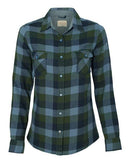 Weatherproof - Women's Vintage Brushed Flannel Long Sleeve Shirt - W164761