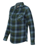 Weatherproof - Women's Vintage Brushed Flannel Long Sleeve Shirt - W164761