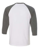 BELLA + CANVAS - Unisex Three-Quarter Sleeve Baseball Tee - 3200 (More Color)
