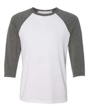 BELLA + CANVAS - Unisex Three-Quarter Sleeve Baseball Tee - 3200 (More Color)