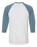 BELLA + CANVAS - Unisex Three-Quarter Sleeve Baseball Tee - 3200 (More Color)