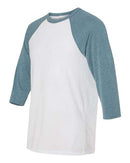 BELLA + CANVAS - Unisex Three-Quarter Sleeve Baseball Tee - 3200 (More Color)