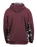 Badger - Digital Camo Colorblock Performance Fleece Hooded Sweatshirt - 1464