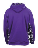 Badger - Digital Camo Colorblock Performance Fleece Hooded Sweatshirt - 1464