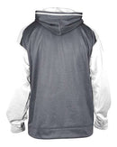 Badger - Pro Heather Colorblocked Hooded Sweatshirt - 1468