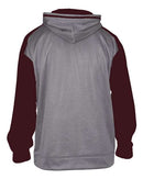 Badger - Pro Heather Colorblocked Hooded Sweatshirt - 1468