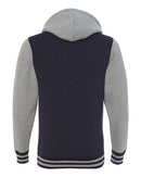 Independent Trading Co. - Unisex Heavyweight Varsity Full-Zip Hooded Sweatshirt - IND45UVZ