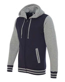 Independent Trading Co. - Unisex Heavyweight Varsity Full-Zip Hooded Sweatshirt - IND45UVZ