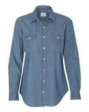 Weatherproof - Women's Vintage Denim Long Sleeve Shirt - W154695