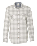 Weatherproof - Women's Vintage Brushed Flannel Long Sleeve Shirt - W164761