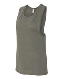 BELLA + CANVAS - Women's Flowy Scoop Muscle Tank - 8803 (More Color)