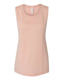 BELLA + CANVAS - Women's Flowy Scoop Muscle Tank - 8803 (More Color)